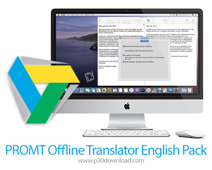 دانلود PROMT Offline Translator English Pack v2.2 MacOS - نرم افزار مترجم متن برای مک