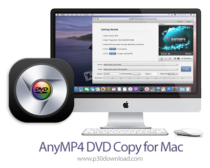 دانلود AnyMP4 DVD Copy for Mac v3.1.22 MacOS - نرم افزار کپی فیلم های دی وی دی برای مک