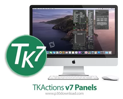 دانلود TKActions v7.1 Panels for Adobe Photoshop MacOS - افزونه ساخت ماسک های ویژه در فتوشاپ برای مک