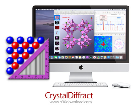 دانلود CrystalDiffract v6.9.2 MacOS - نرم افزار شبیه سازی انکسار ذرات نوترون و اشعه ایکس برای مک