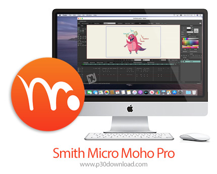 دانلود Smith Micro Moho Pro v13.5.1 MacOS - نرم افزار ساخت کارتون و انیمیشن در مک