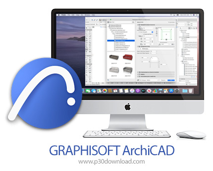 دانلود GRAPHISOFT ArchiCAD v26 Build 3001-1.1-INTEL MacOS - نرم افزار طراحی ساختمان برای مک