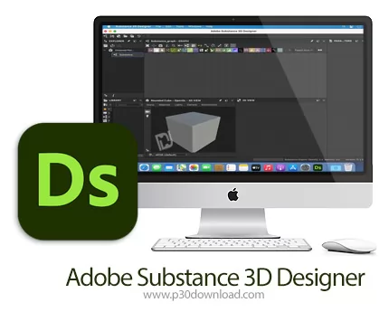 دانلود Adobe Substance 3D Designer v12.2.1 MacOS - نرم افزار طراحی تکسچر و متریال سه بعدی برای مک
