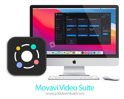 دانلود Movavi Video Suite 2022 v22.4.0 MacOS - مجموعه نرم افزارهای مفید در کار با فیلم ها برای مک