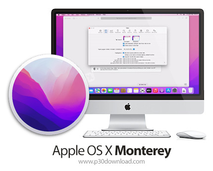 دانلود macOS Monterey 12.4 (21F79) MacOS - سیستم عامل Monterey برای مک