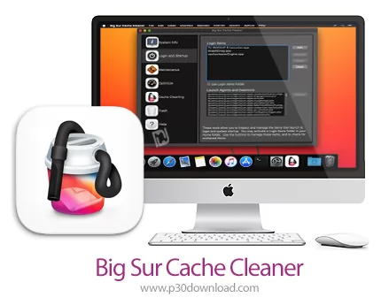 دانلود Big Sur Cache Cleaner v16.1.6 MacOS - نرم افزار پاکسازی حافظه کش برای مک