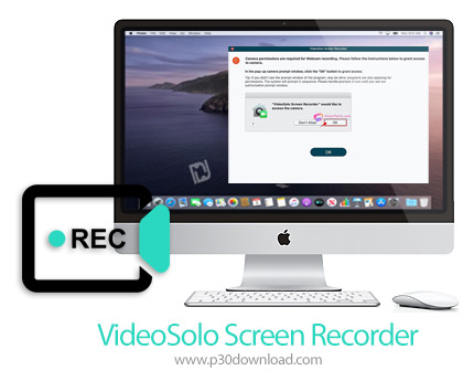 دانلود VideoSolo Screen Recorder v2.1.8 MacOS - نرم افزار ضبط صدا و فیلم از صفحه نمایش برای مک