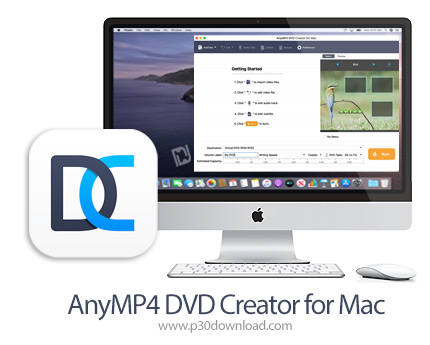 دانلود AnyMP4 DVD Creator for Mac v6.2.26 MacOS - نرم افزار ساخت دی وی دی برای مک