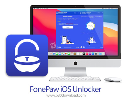 دانلود FonePaw iOS Unlocker v1.7.0 MacOS - نرم افزار باز کردن قفل دستگاه های iOS اپل برای مک