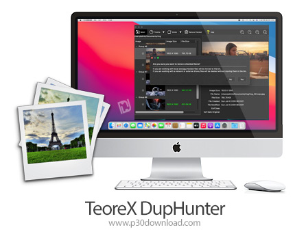 دانلود TeoreX DupHunter v3.0.1 MacOS - نرم افزار پاکسازی سیستم از عکس های تکراری برای مک