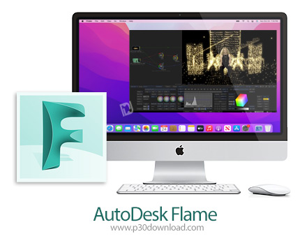 دانلود AutoDesk Flame v2023 MacOS - نرم افزار ساخت جلوه های ویژه برای مک