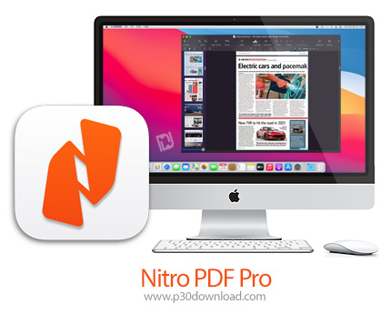 دانلود Nitro PDF Pro v13.3.0 MacOS - نرم افزار ایجاد و ویرایش فایل های پی دی اف برای مک