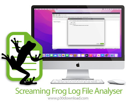 دانلود Screaming Frog Log File Analyser v5.1 MacOS - نرم افزار آنالیز فایل لاگ وبسایت برای بهبود سئو