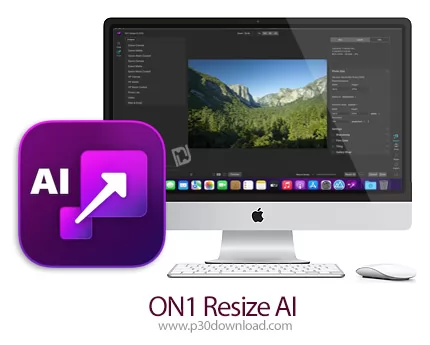 دانلود ON1 Resize AI 2023 v17.0.2.13102 MacOS - نرم افزار ویرایش و تغییر سایز تصاویر بدون کاهش کیفیت