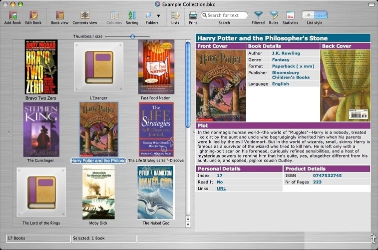 book collector for mac