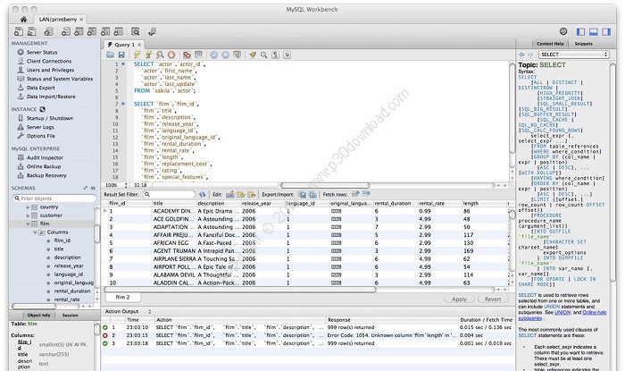 download mysql workbench mac os 2018