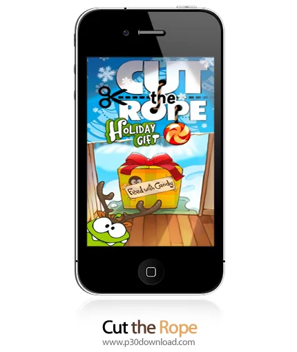 دانلود Cut the Rope: Holiday Gift - بازی موبایل طناب را ببر: هدیه تعطیلات