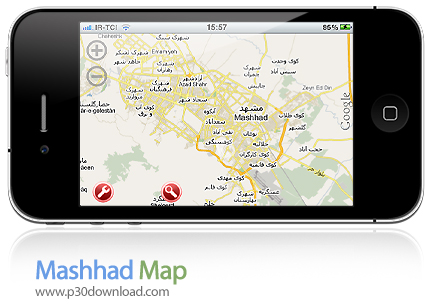 دانلود Mashhad Map - نقشه موبایل مشهد