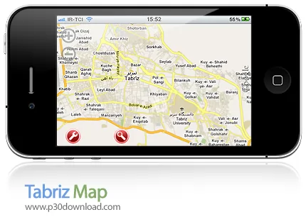 دانلود Tabriz Map - نقشه موبایل تبریز