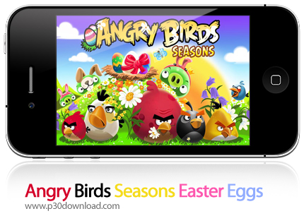دانلود Angry Birds Seasons: Easter Eggs! - بازی موبایل پرندگان عصبانی تخم مرغ عید پاک