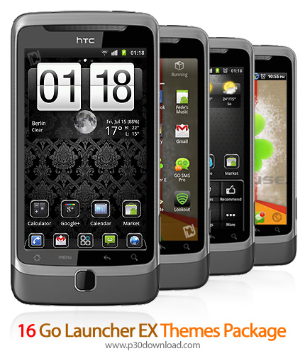 دانلود Go Launcher EX Themes Package - مجموعه پوسته های برنامه موبایل Go Launcher EX