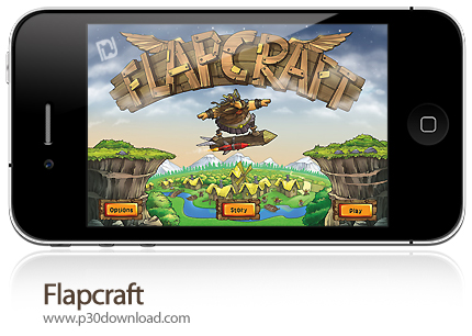 دانلود Flapcraft - بازی موبایل آموزش پرواز وایکینگ