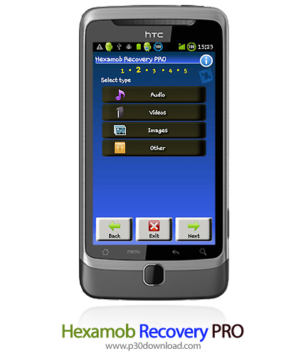 دانلود Hexamob Recovery PRO - برنامه موبایل بازیابی فایل های حذف شده