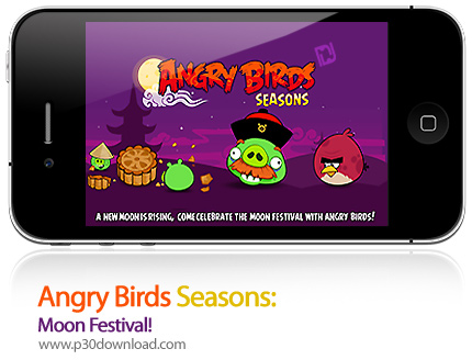 دانلود Angry Birds Seasons: Moon Festival! - بازی موبایل پرندگان عصبانی جشنواره ماه