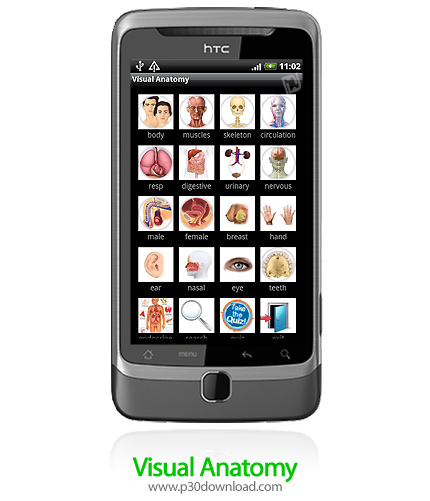 دانلود Visual Anatomy - برنامه موبایل آناتومی بدن انسان