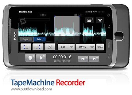دانلود TapeMachine Recorder - برنامه موبایل ضبط و ویرایش صوت