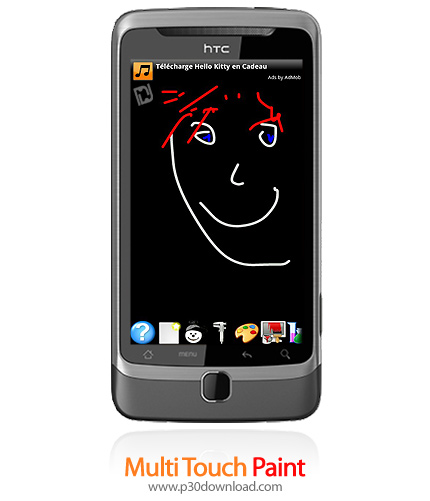 دانلود Multi Touch Paint - برنامه موبایل نقاشی