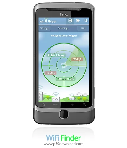 دانلود WiFi Finder - برنامه موبایل جستجوی شبکه های WiFi