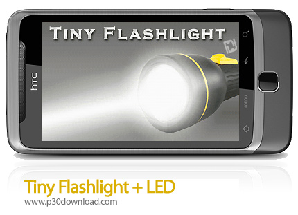 دانلود Tiny Flashlight + LED - برنامه موبایل چراغ قوه + LED