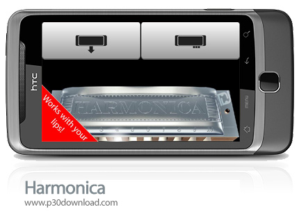 دانلود Harmonica - برنامه موبایل ساز دهنی