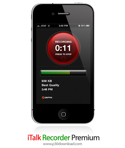 دانلود iTalk Recorder Premium - برنامه موبایل ضبط مکالمات تلفنی بدون بوق