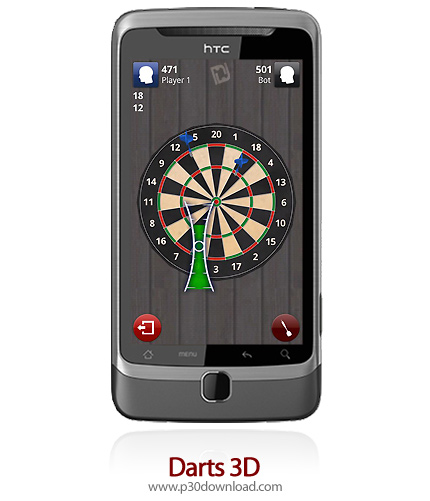 دانلود Darts 3D - بازی موبایل دارت
