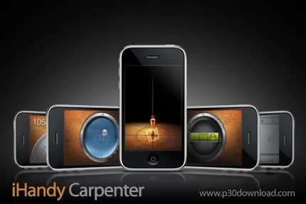 دانلود iHandy Carpenter - برنامه موبایل شاقول، تراز، نقاله و خط کش