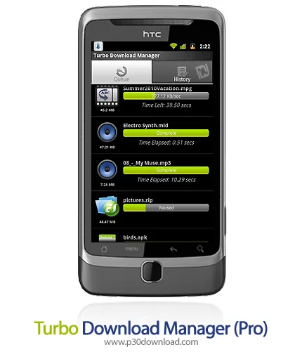 دانلود Turbo Download Manager Pro - نرم افزار مدیریت دانلودها