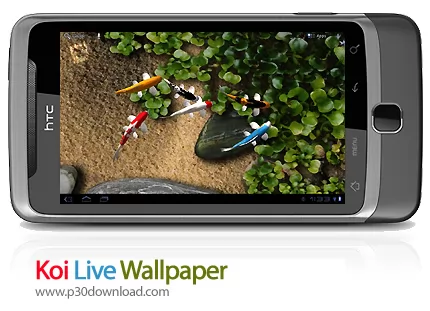 دانلود Koi Live Wallpaper - برنامه موبایل کاغذدیواری متحرک آکواریوم