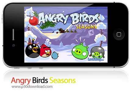 دانلود Angry Birds Seasons: Wreck The Halls - بازی موبایل پرندگان عصبانی فصل ها: تخریب سالن ها