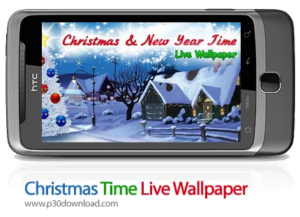 دانلود Christmas Time Live Wallpaper - برنامه موبایل کاغذ دیواری متحرک کریسمس