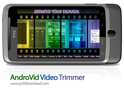 دانلود AndroVid Video Trimmer - برنامه موبایل ویرایش فیلم