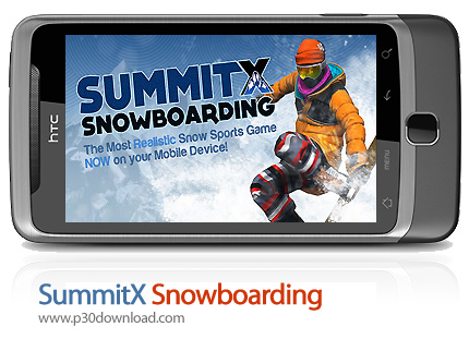 دانلود SummitX Snowboarding - بازی موبایل اسکی روی قله