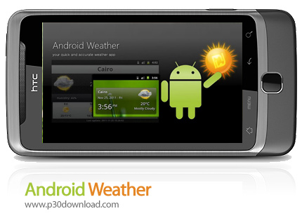دانلود Android Weather - برنامه موبایل نمایش آب و هوا