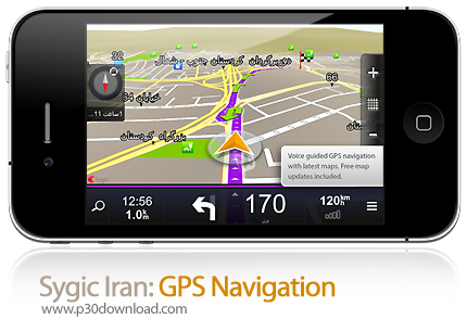 دانلود Sygic Iran: GPS Navigation - برنامه موبایل مسیریابی شهرهای ایران