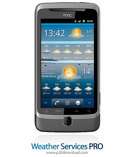 دانلود Weather Services PRO - برنامه موبایل نمایش تخصصی آب و هوا