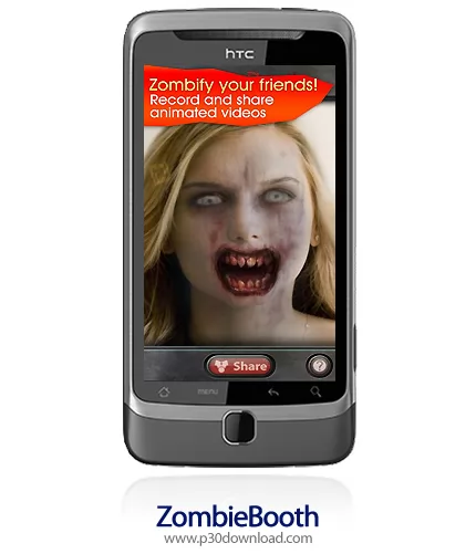 دانلود ZombieBooth - برنامه موبایل صورت زامبی