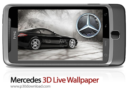 دانلود Mercedes 3D Live Wallpaper - برنامه موبایل کاغذدیواری متحرک مرسدس بنز