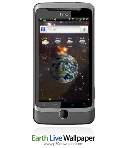 دانلود Earth Live Wallpaper - برنامه موبایل کاغذدیواری متحرک کره زمین