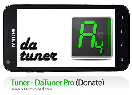 دانلود (Tuner - DaTuner Pro (Donate - برنامه موبایل تیونر ادوات موسیقی